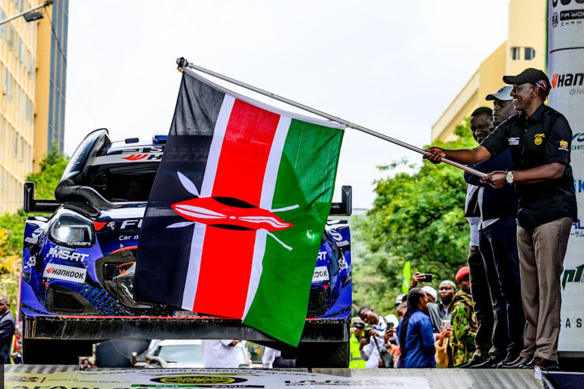  Tänak takes early lead on Safari Rally Kenya 