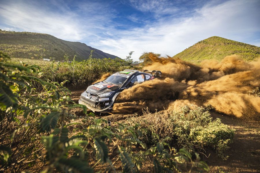 Evans leads WRC Safari Rally on gruelling Friday in Kenya