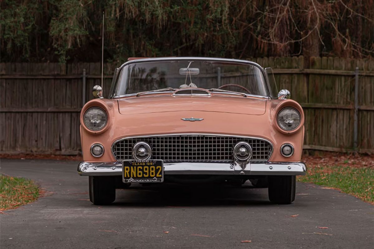 1956 Ford Thunderbird Convertible No Reserve @ Mecum Houston