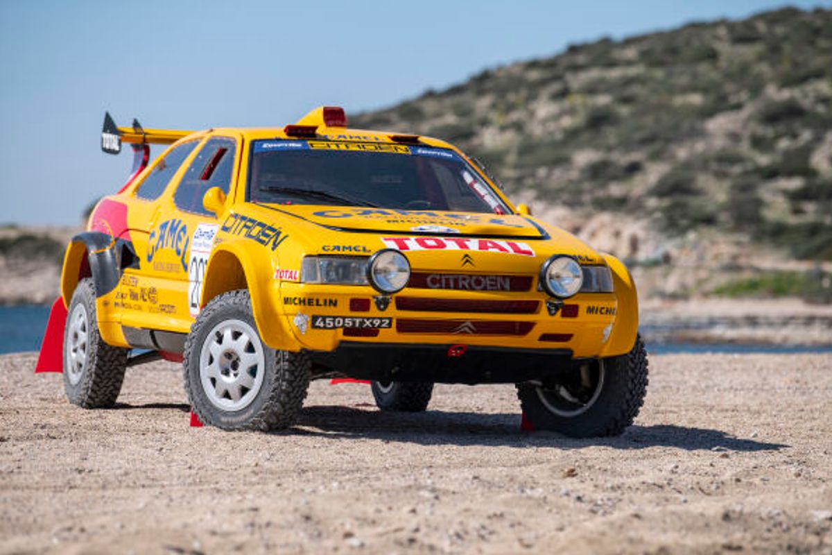 Paris-Dakar 1990 Citroën ZX Rallye Raid @ Broad Arrow Concorso d’Eleganza Villa d’Este Auction