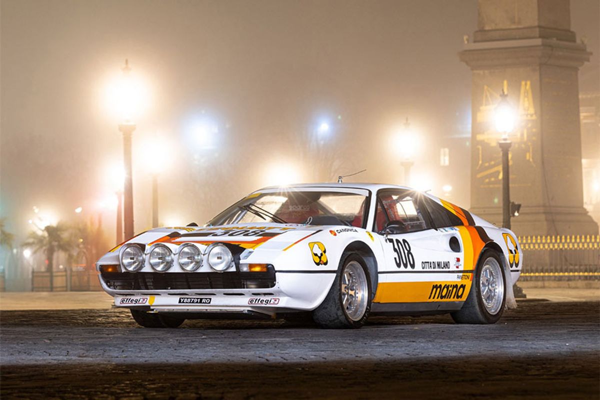 1980 Ferrari 308 Gr.B “Michelotto” @ Aguttes Tour Auto Auction