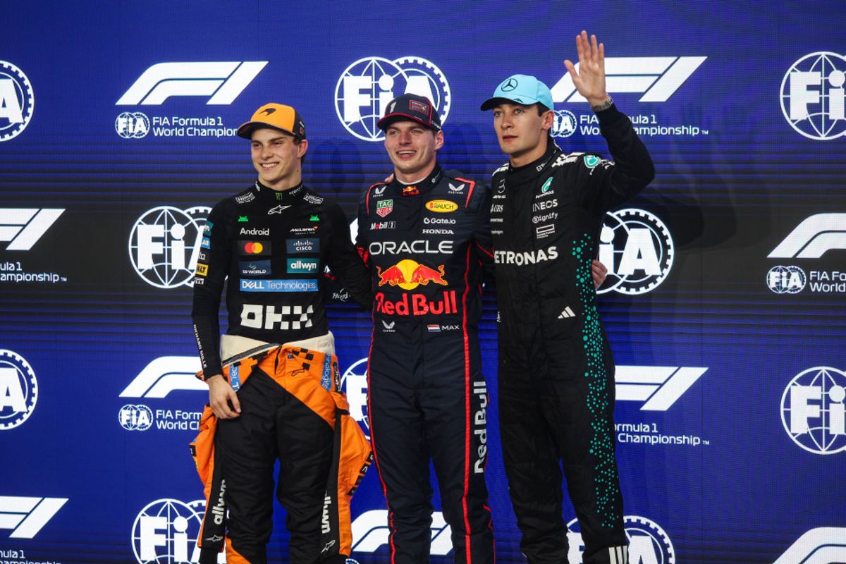 Verstappen on Saudi Arabian GP pole ahead of Piastri as Norris crashes