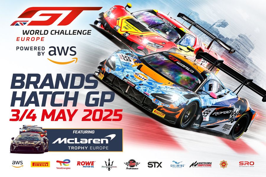 Record entry GT World Challenge Sprint cup heads to Brands Hatch