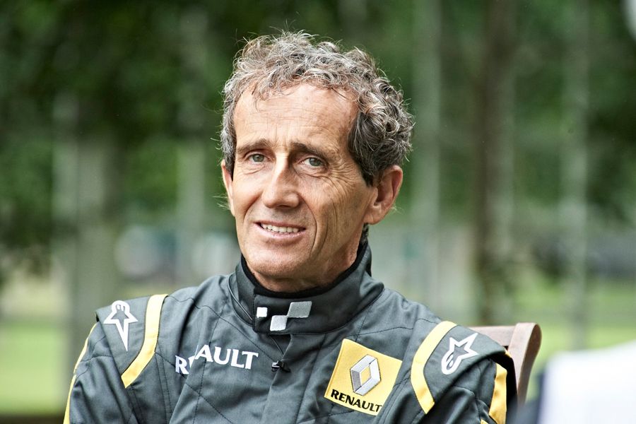 Four-time F1 Champion  Alain Prost @ the Goodwood Festival of Speed