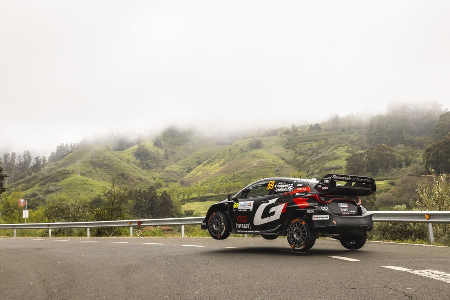 Rovanperä in control Saturday on WRC Gran Canaria