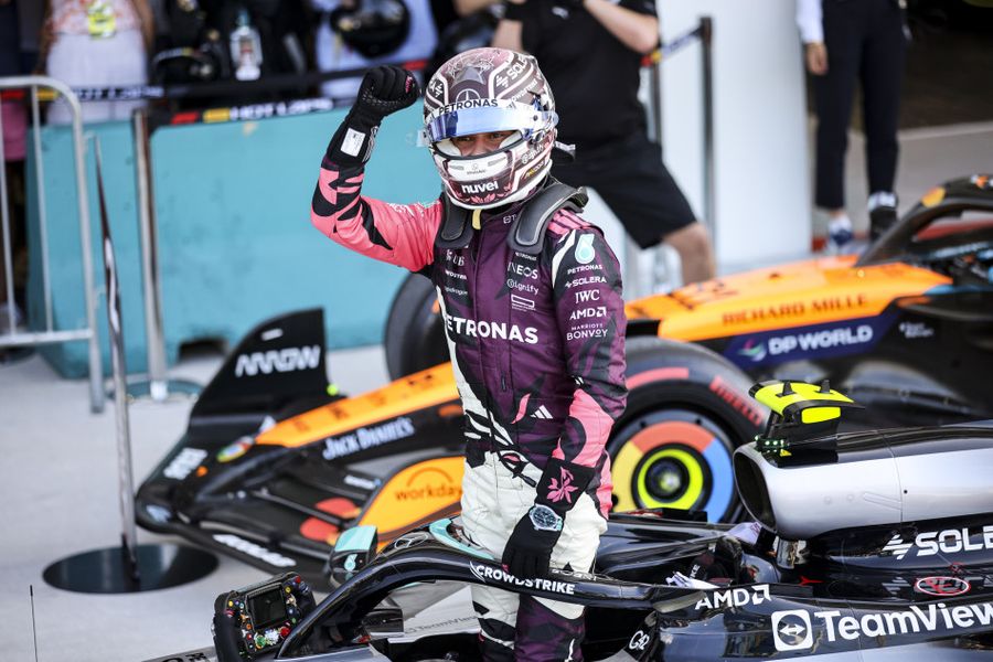 Antonelli tops Sprint Qualifying in Miami, F1's youngest ever pole sitter