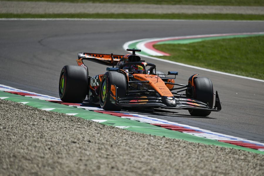 Piastri quickest in opening practice at Imola 