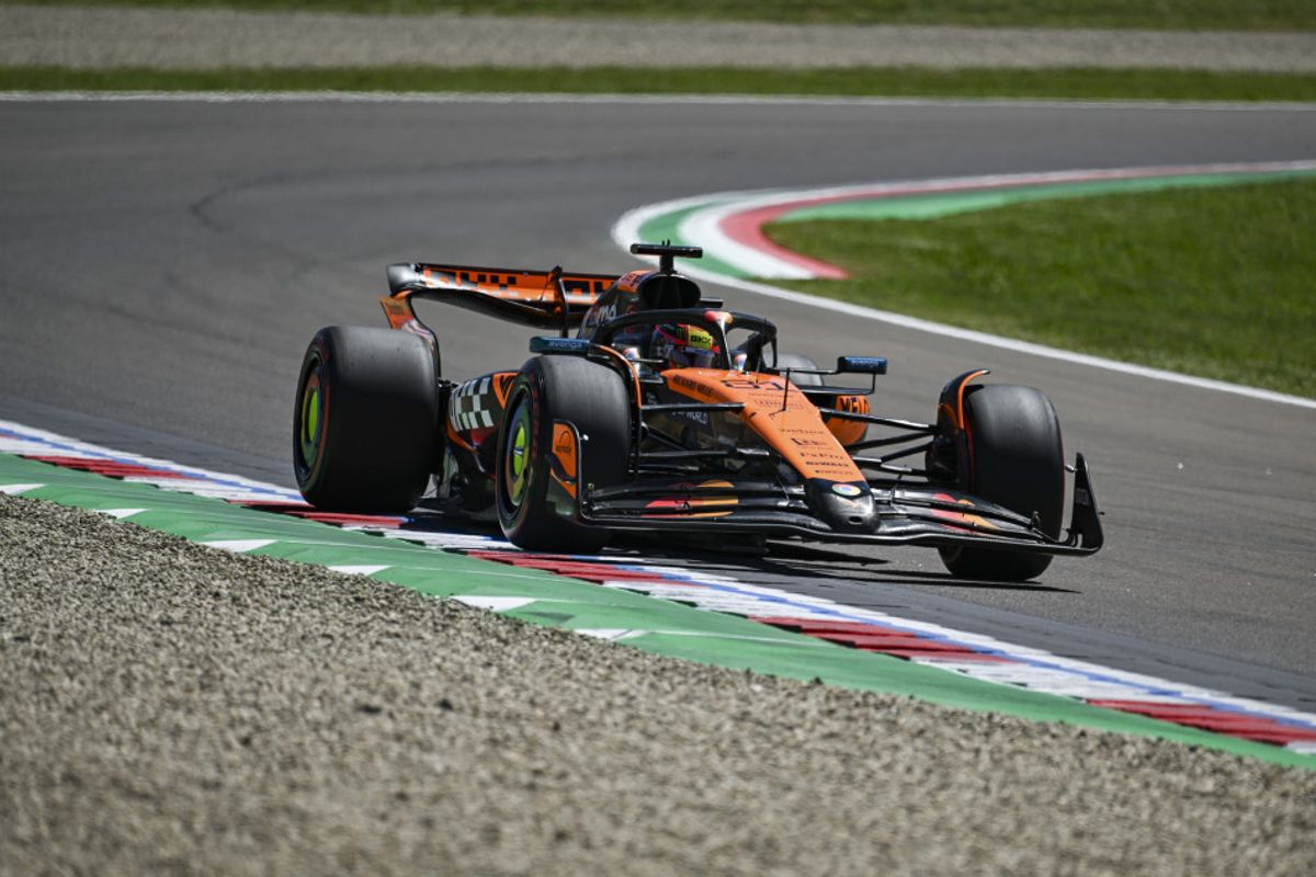 Piastri quickest in opening practice at Imola 