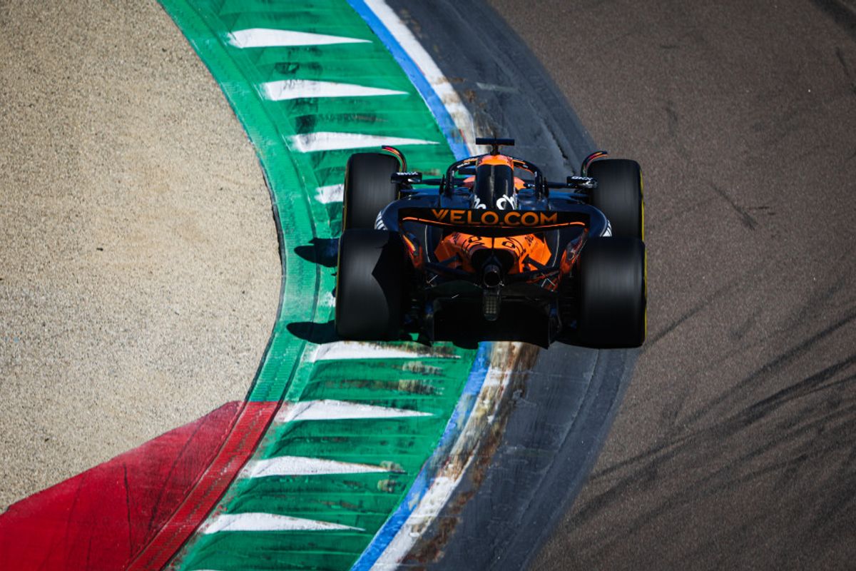 Piastri leads McLaren 1-2 in second practice in Imola 
