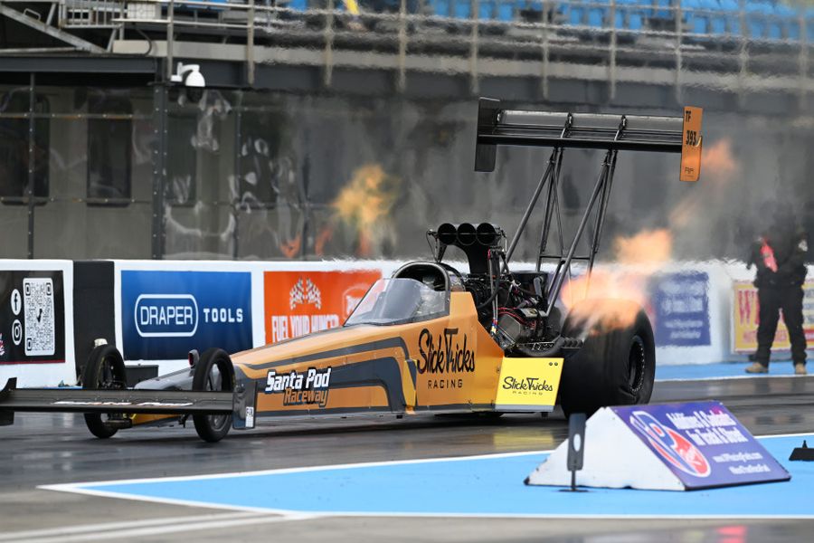 Drag racing roars back to life as Santa Pod opens the season