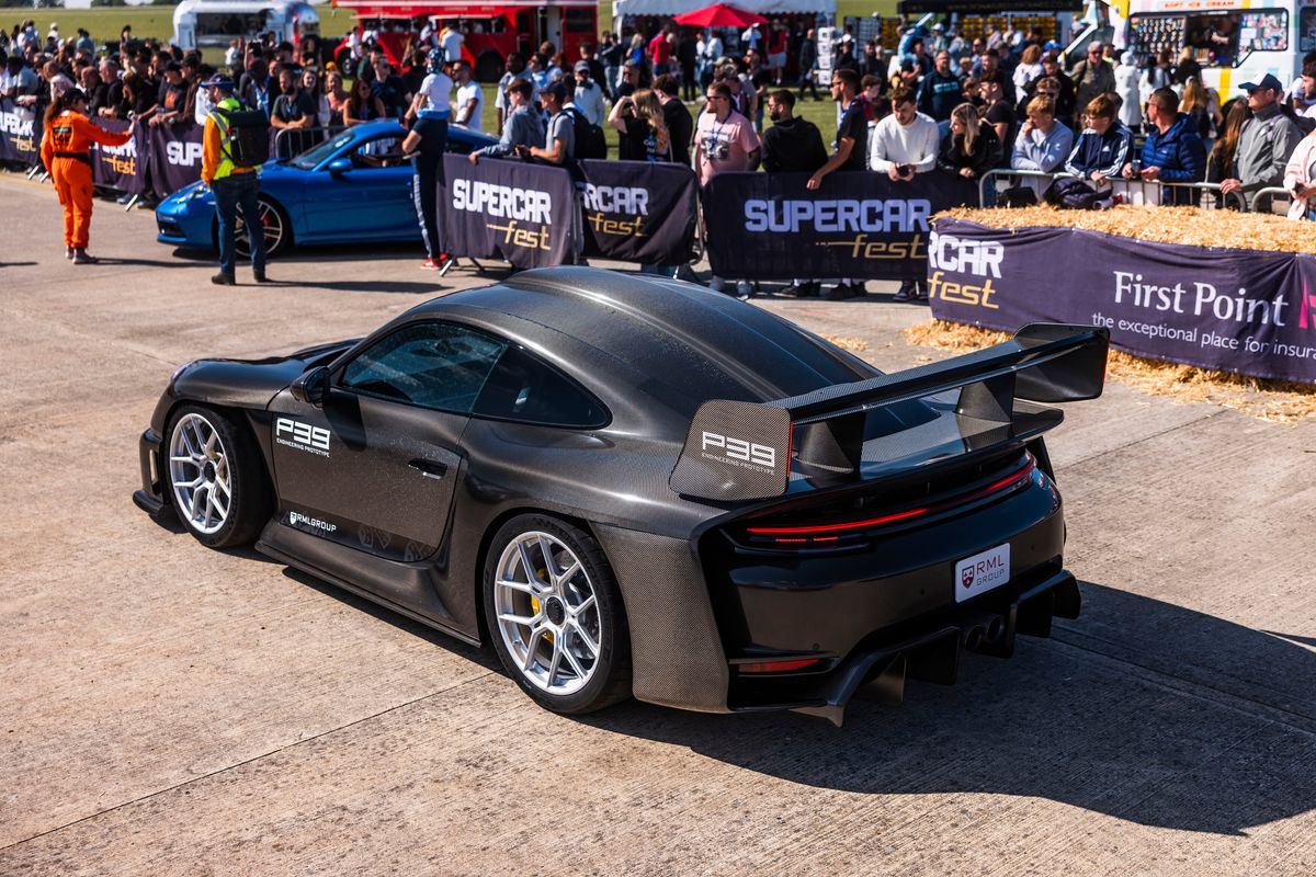 RML P39 hypercar prototype breaks cover at Supercar Fest 2025