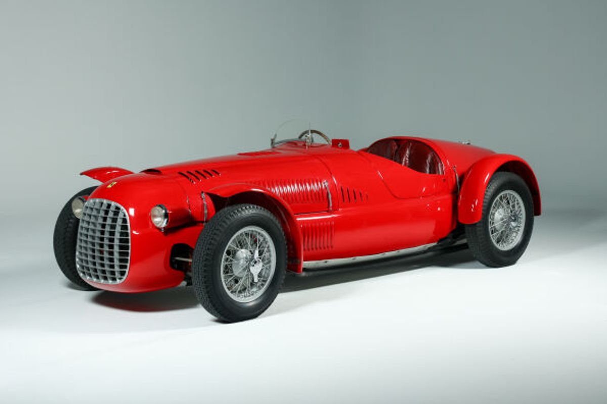 1948 Ferrari 166 Spyder Corsa sets new auction record @ Broad Arrow, top ten results
