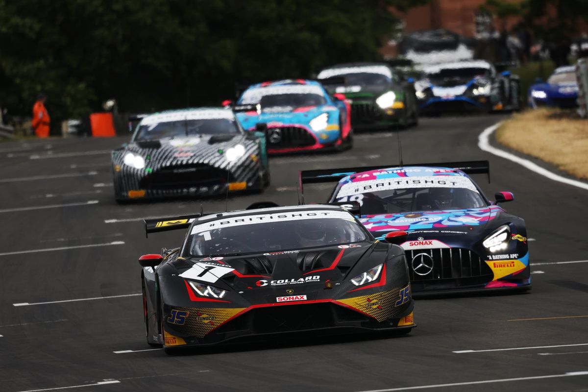 Hugo Cook claims his maiden British GT Championship victory