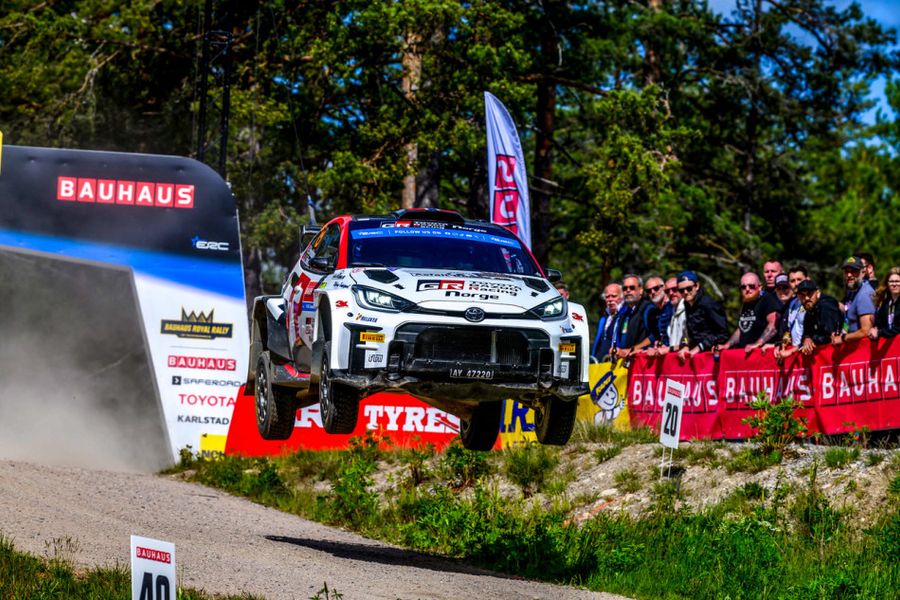 ERC: Brynildsen flies high to hold top spot on Royal Rally of Scandinavia