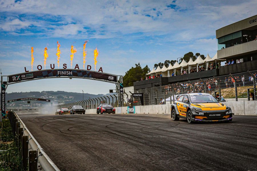 Grönholm wins World RX spectacular return in Portugal