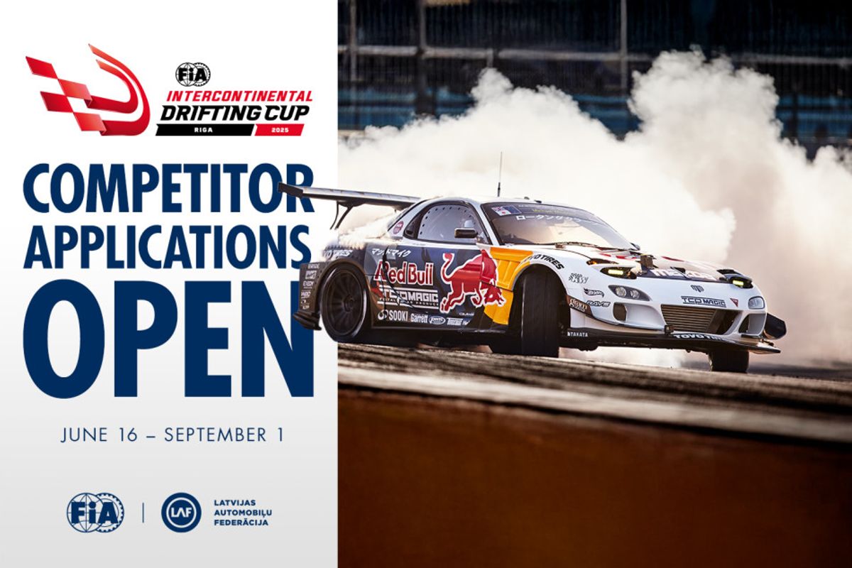 2025 FIA Intercontinental Drifting Cup opens for competitor applications