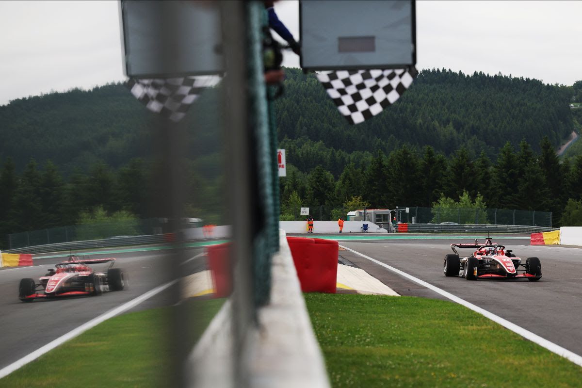Slater scythes from 23rd to GB3 victory at Spa-Francorchamps