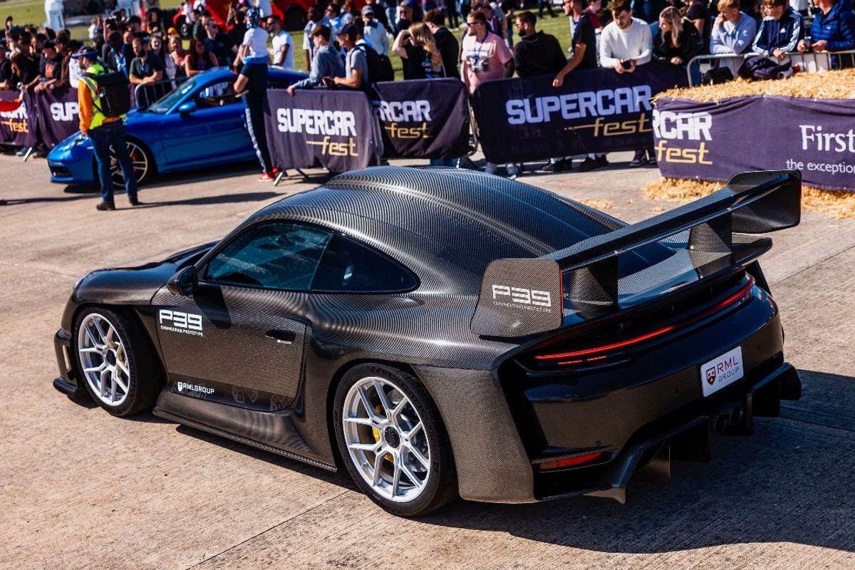 RML Group's P39 hypercar at Silverstone Festival