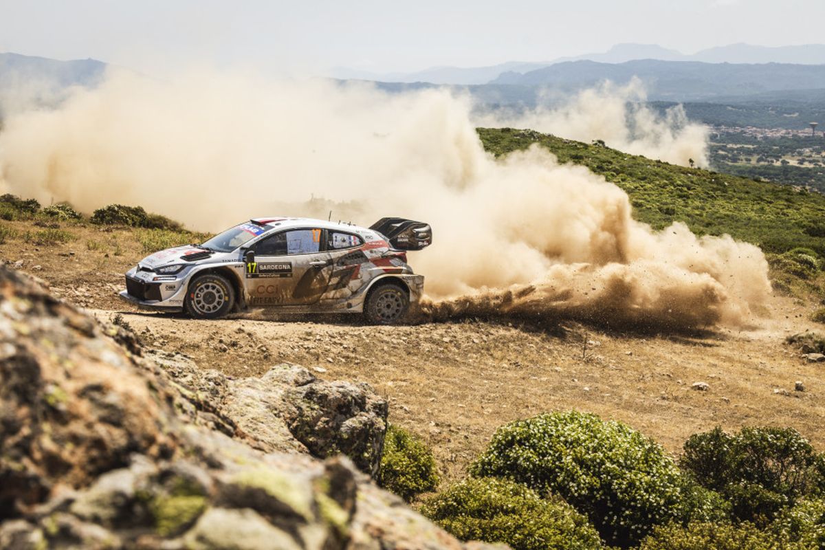 Ogier leads decimates Rally Italia Sardegna field after a brutal Friday