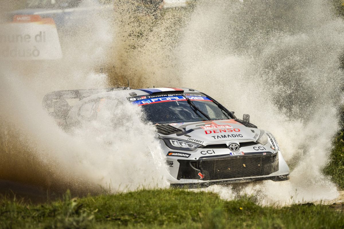 Ogier and Tänak set up WRC Sunday shootout in Sardinia