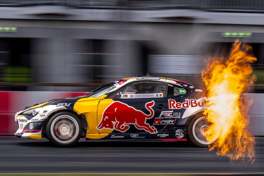 Conor Shanahan shines in dramatic weather to win Drift Masters In Finland