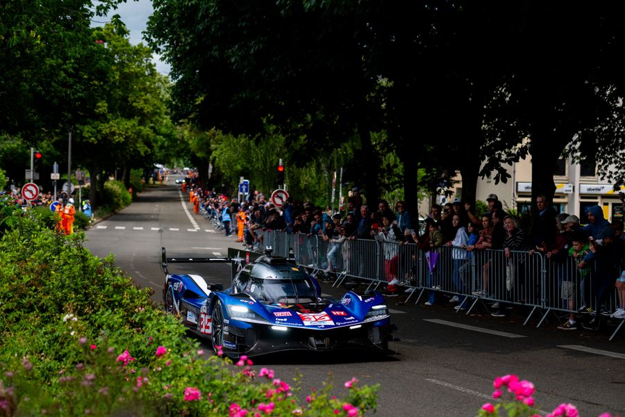 A productive test day for Alpine at Le Mans