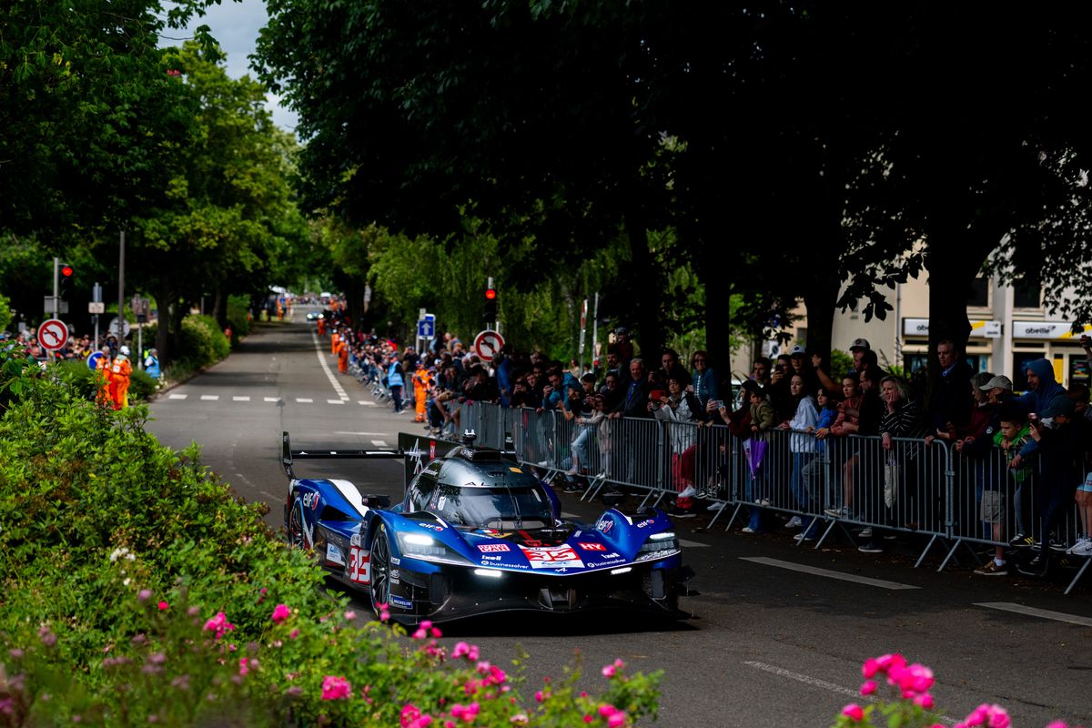 A productive test day for Alpine at Le Mans