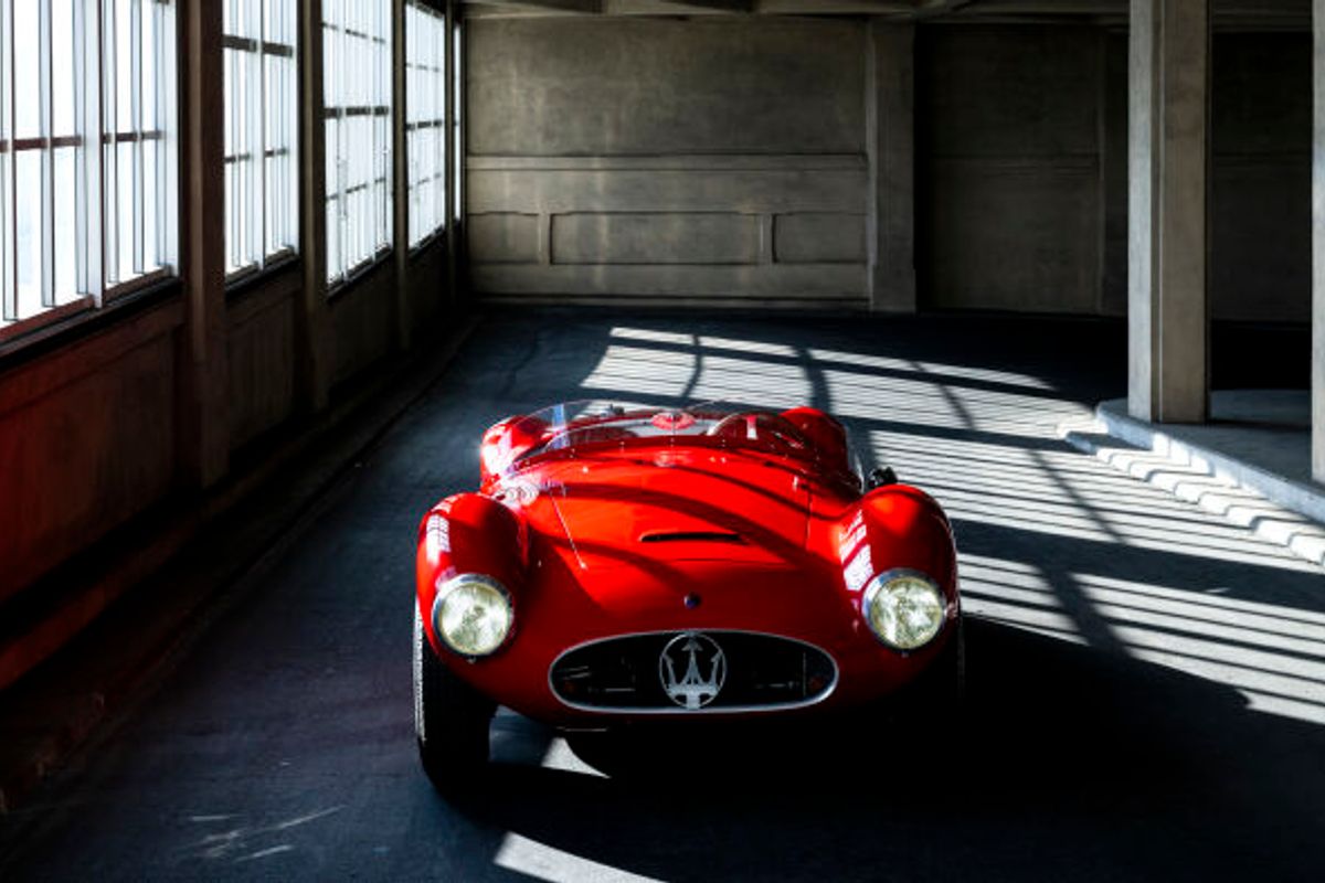 Maserati on roads of 2025 Mille Miglia