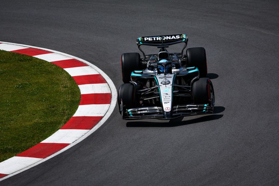 Russell tops FP2 in Montréal ahead of Norris and Antonelli