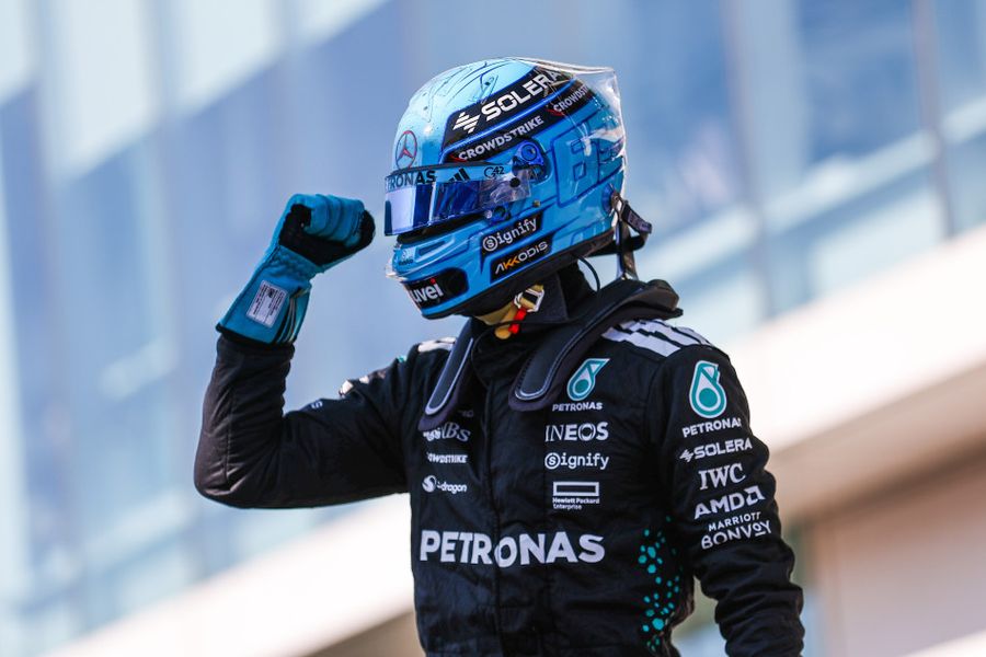 Russell on Canadian GP pole ahead of Verstappen and Piastri