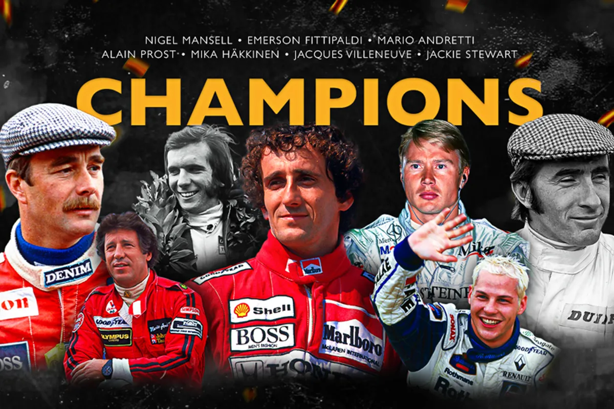 7 F1 World Champions are coming to the Festival of Speed