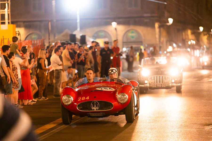 Maserati celebrates its history with style & performance @ 1000 Miglia