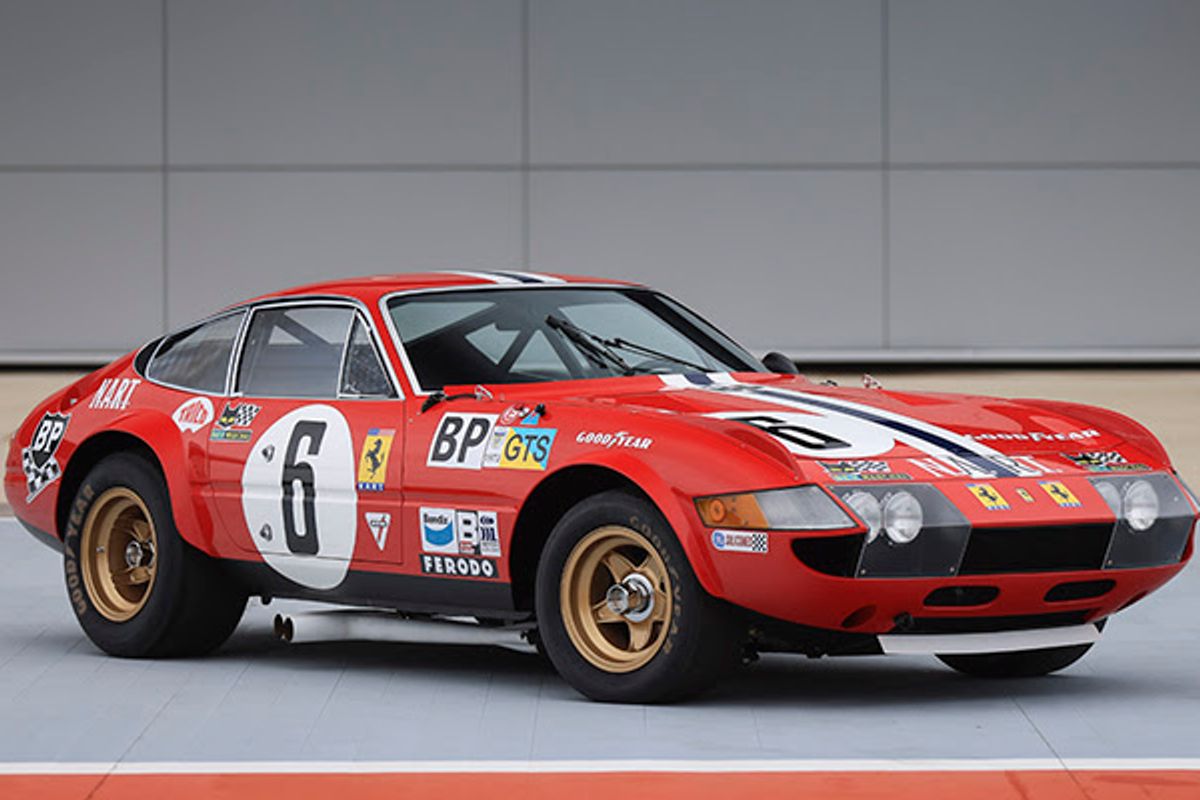 Ex-Le Mans N.A.R.T  Ferrari 365 GTB/4 Daytona Competizione @ Goodings 