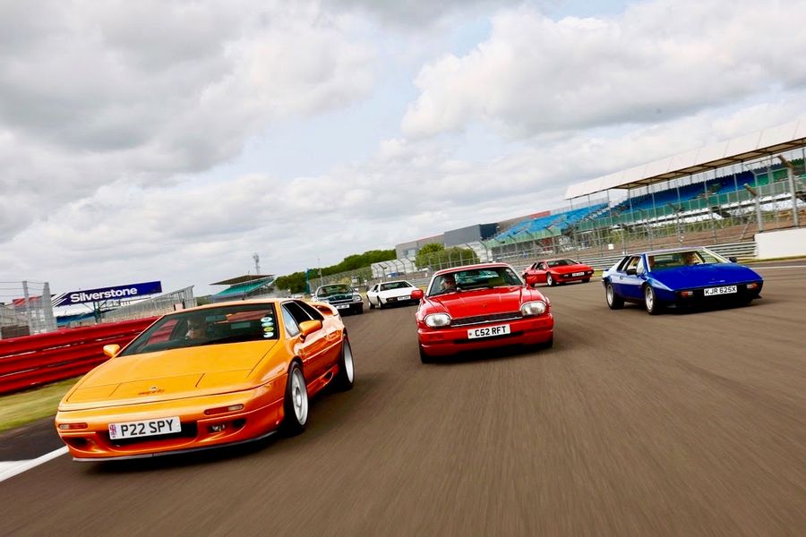 Golden years for Jaguar and Lotus icons at Silverstone Festival