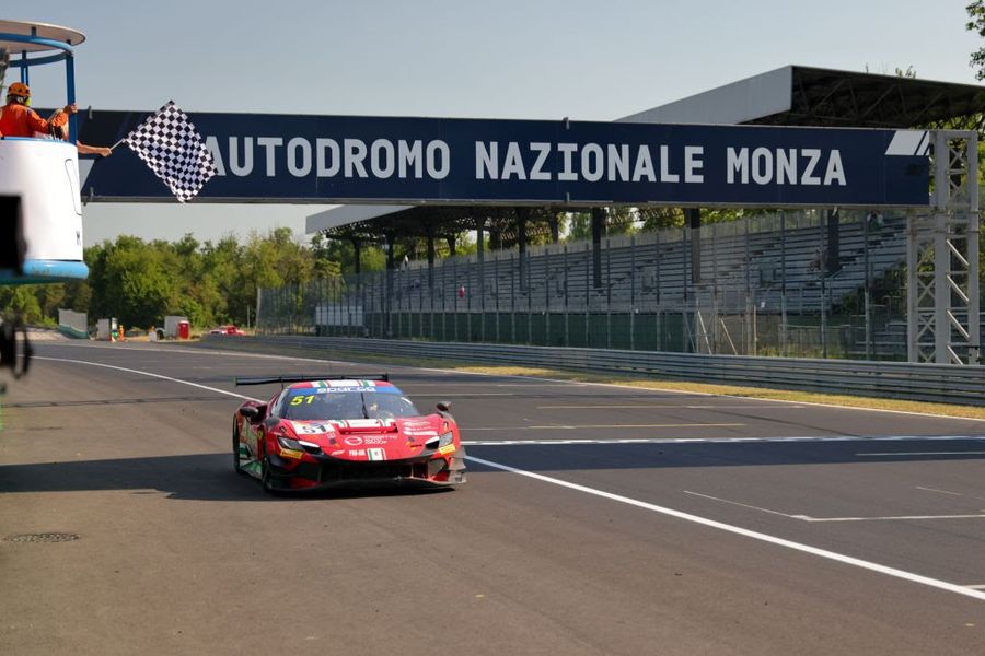 Lorenzo Ferrari scores Campionato Italiano Gran Turismo Endurance podium