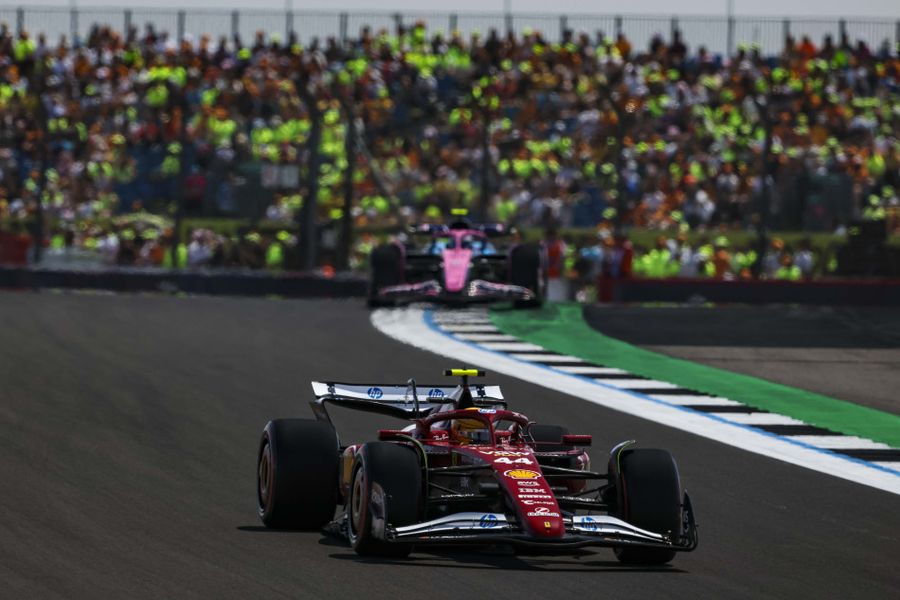 Hamilton quickest ahead of Norris in first practice for British Grand Prix