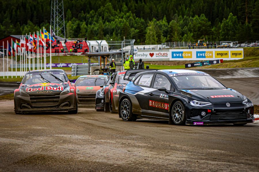 Kristoffersson in control after day one in Höljes World Rallycross