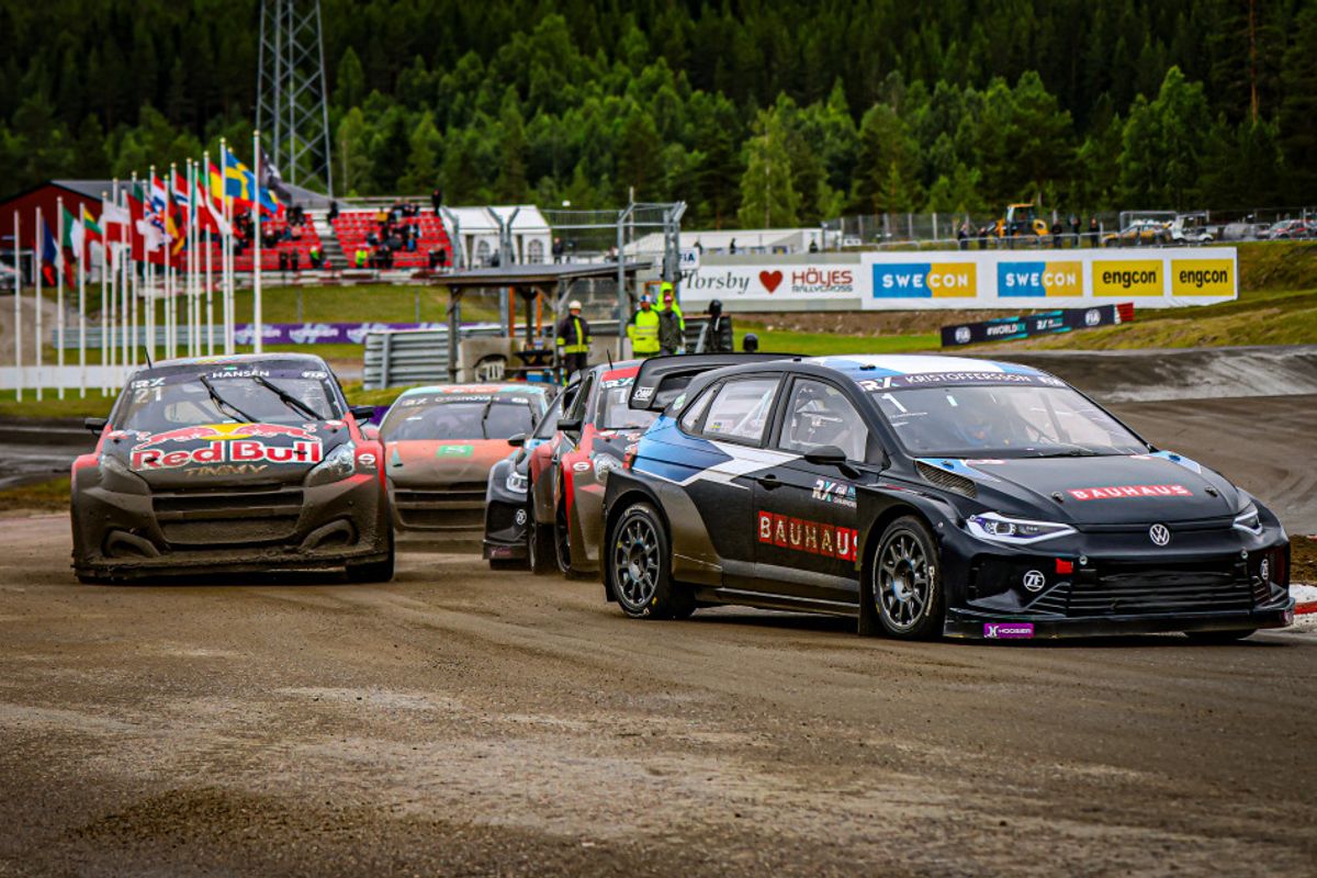 Kristoffersson in control after day one in Höljes World Rallycross