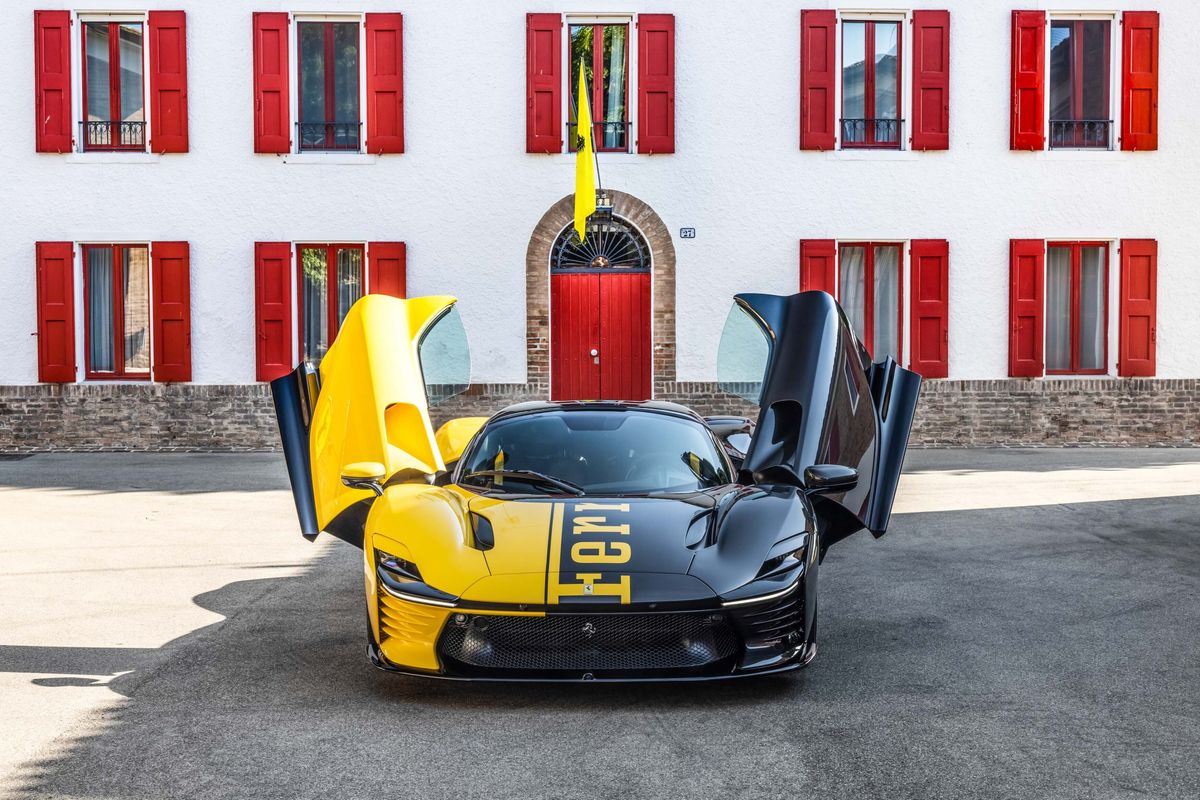 Ferrari unveils exclusive tailor made Daytona SP3 for charity auction