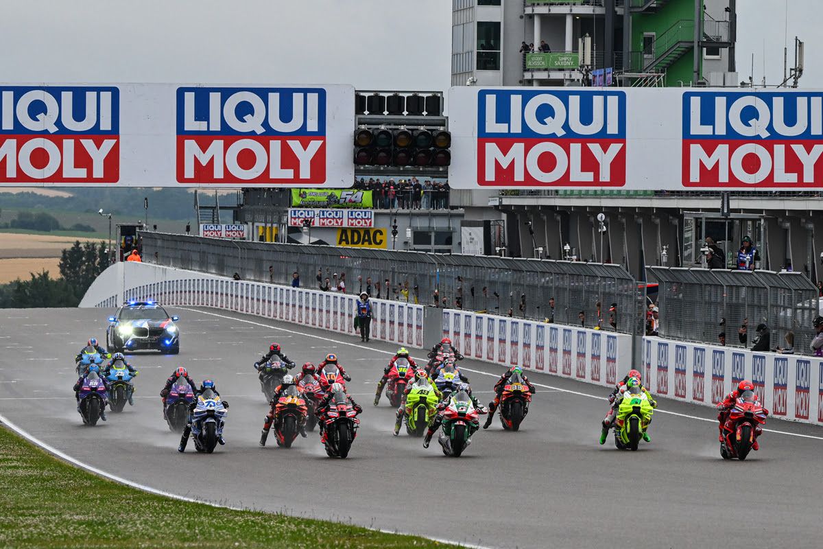 Marc Marquez beats Bezzecchi on final lap to clinch MotoGP Sachsenring Sprint gold