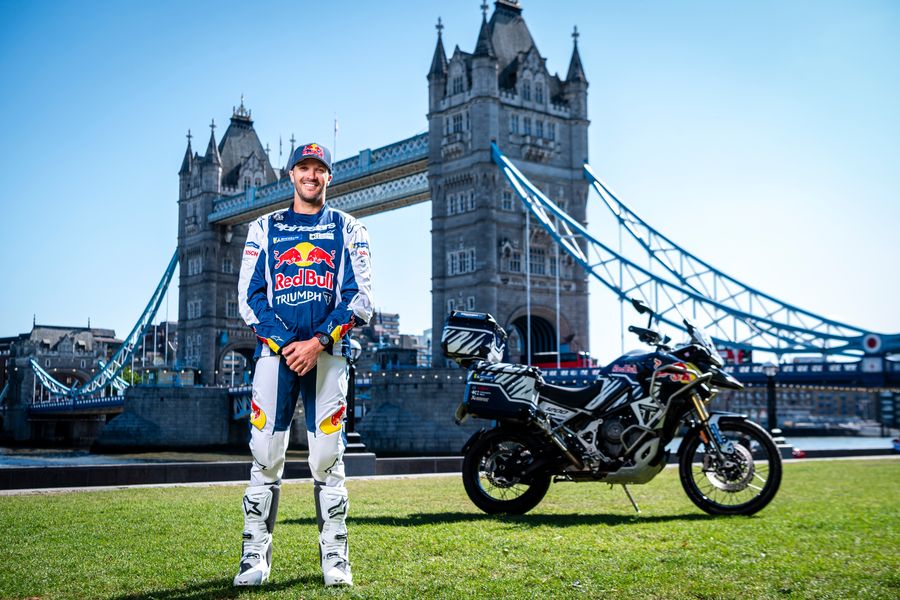 Dakar Champion Sunderland Targets World Record Ride Round The World In 19 Days