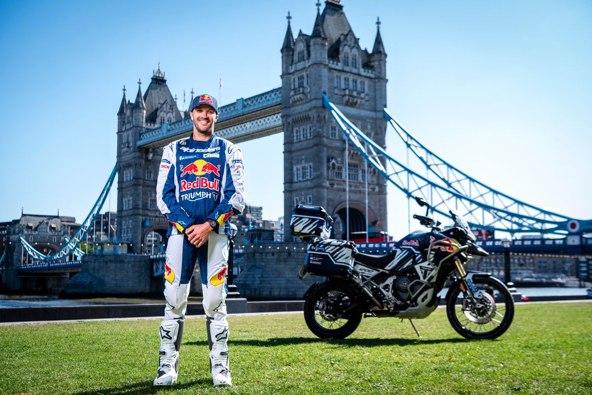 Dakar Champion Sunderland Targets World Record Ride Round The World In 19 Days