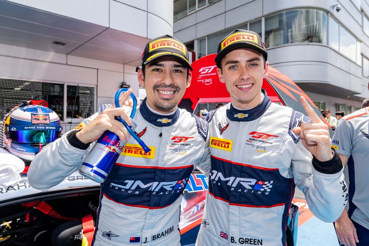 GT World Challenge Asia Fuji Race delight and despair for JMR as Ibrahim and Green win again
