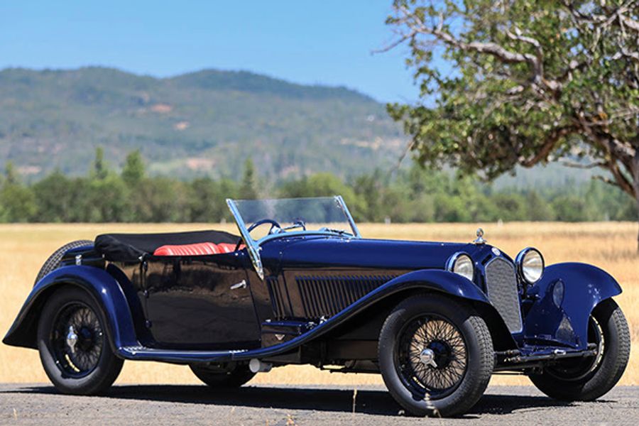 Magnificent Figoni-Bodied Alfa Romeo 8C 2300 @ Goodings Pebble Beach Auctions