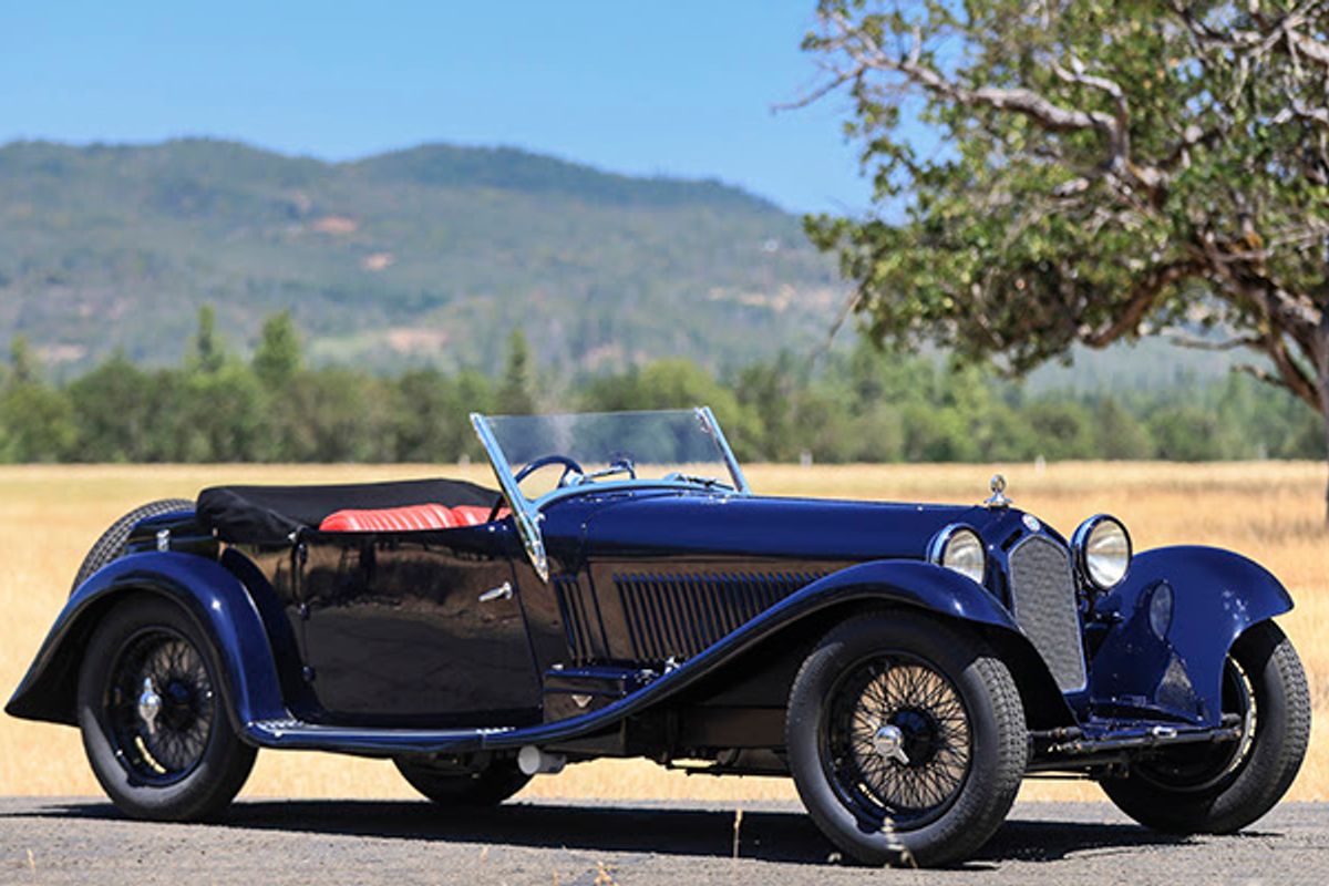 Magnificent Figoni-Bodied Alfa Romeo 8C 2300 @ Goodings Pebble Beach Auctions