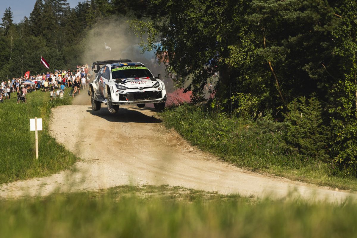 Solberg makes sensational WRC Rally1 return on Delfi Rally Estonia