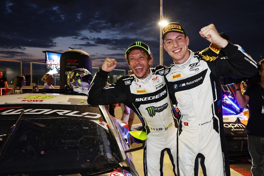 Rossi & Marciello win Misano Sprint Cup under the lights