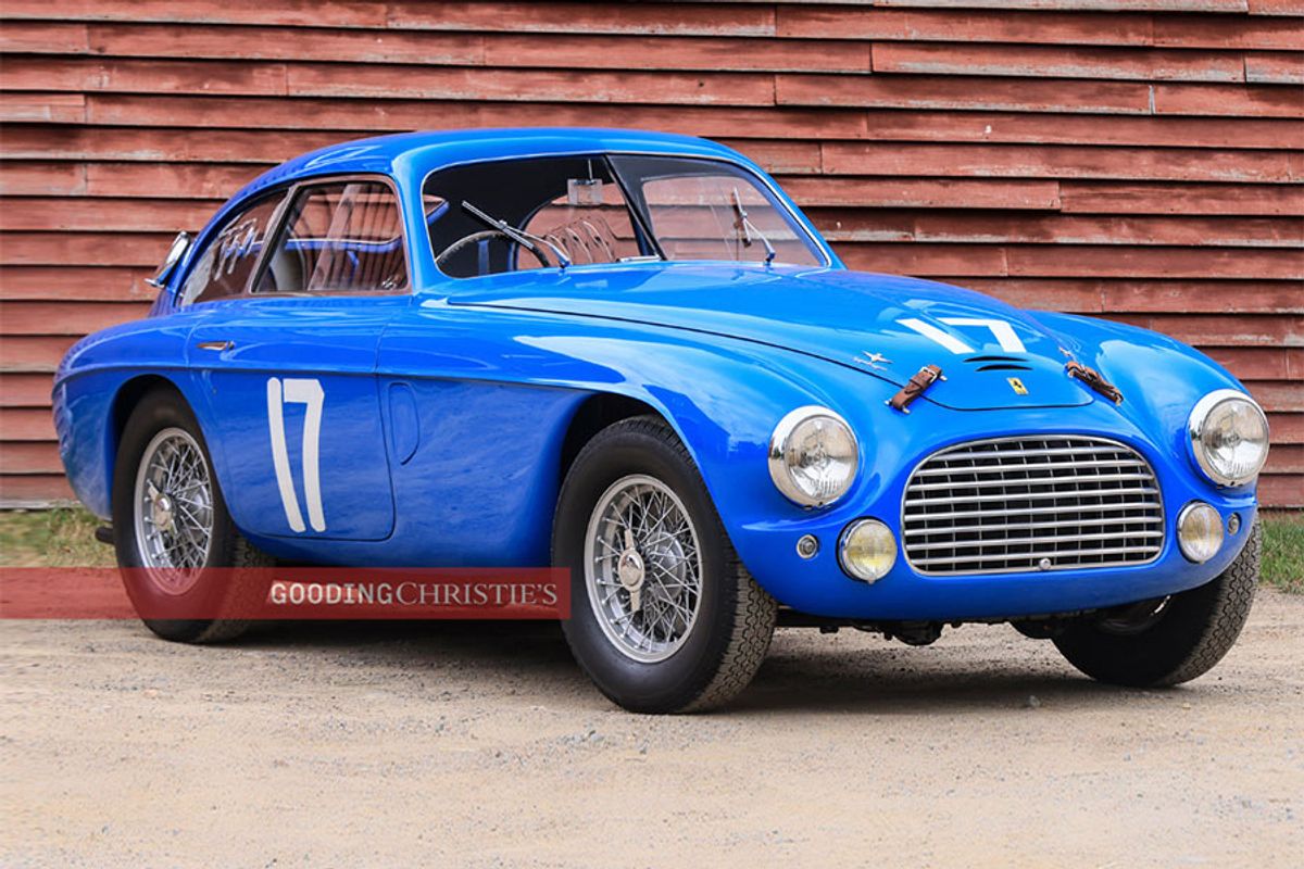 Ferrari 166 MM/195 S Berlinetta Le Mans @ Gooding Christie’s Pebble Beach