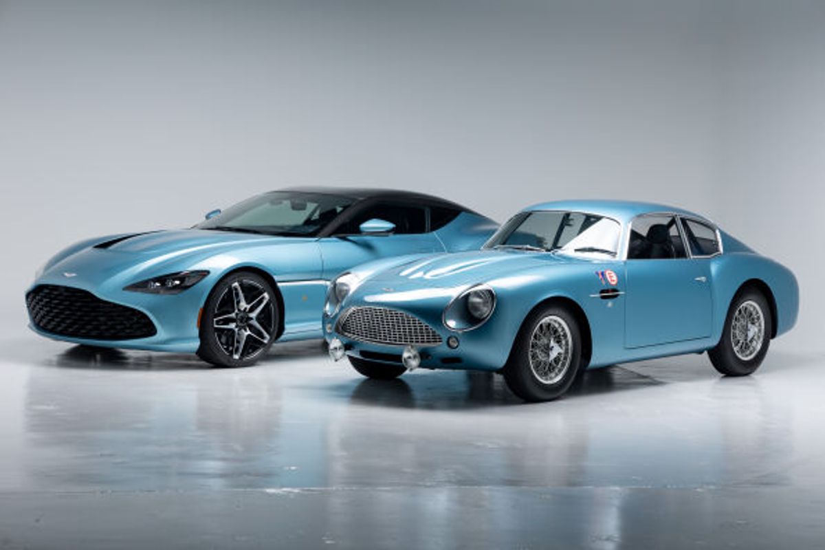 Broad Arrow to auction Aston Martin Zagato DBZ Centenary Collection in Monterey