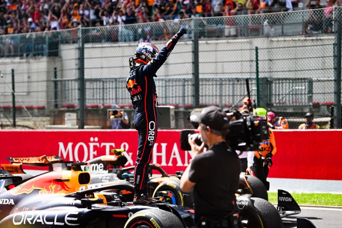  Verstappen Sprints to Belgian win ahead of the McLarens